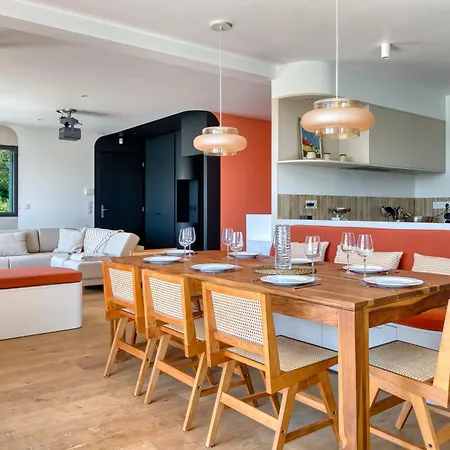 فيلة California - D'exception Avec Vue Panoramique - فول-لي-روز